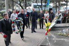 Александр Разумов вместе с ялтинцами почтил память десантников 6-й роты Псковской дивизии ВДВ