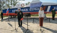 Воины-интернационалисты из Симферополя и Щелкино поздравили чистопольцев с открытием памятных монументов